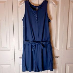 Girls Royal Blue One Peace Jumper Girls Size XXL 18 Wonder Nation sleeveless